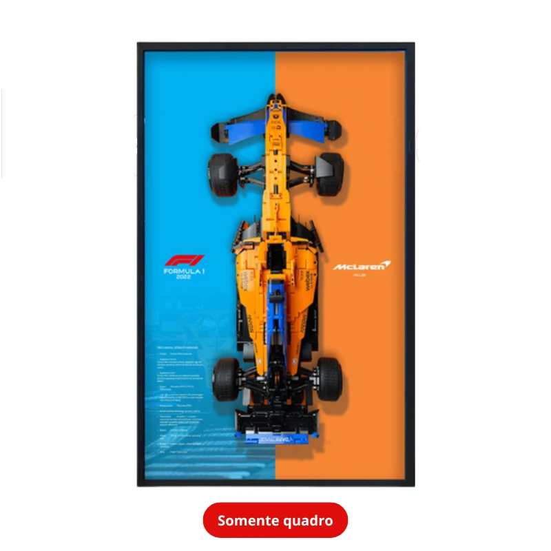Quadro Expositor de Parede McLaren MCL35