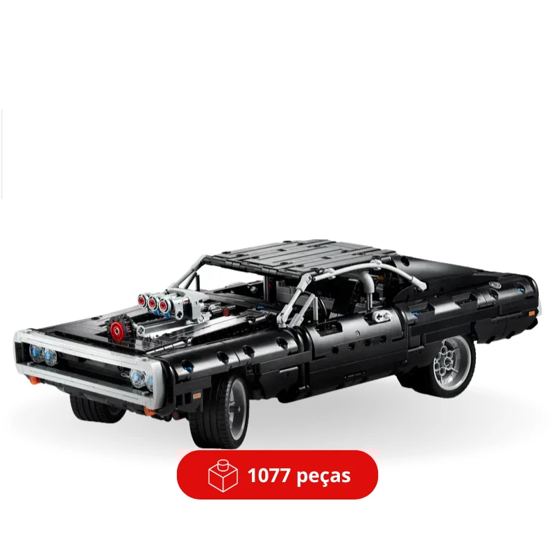 Dodge Charger 1970 do Dom (Velozes e Furiosos) - 1077 peças