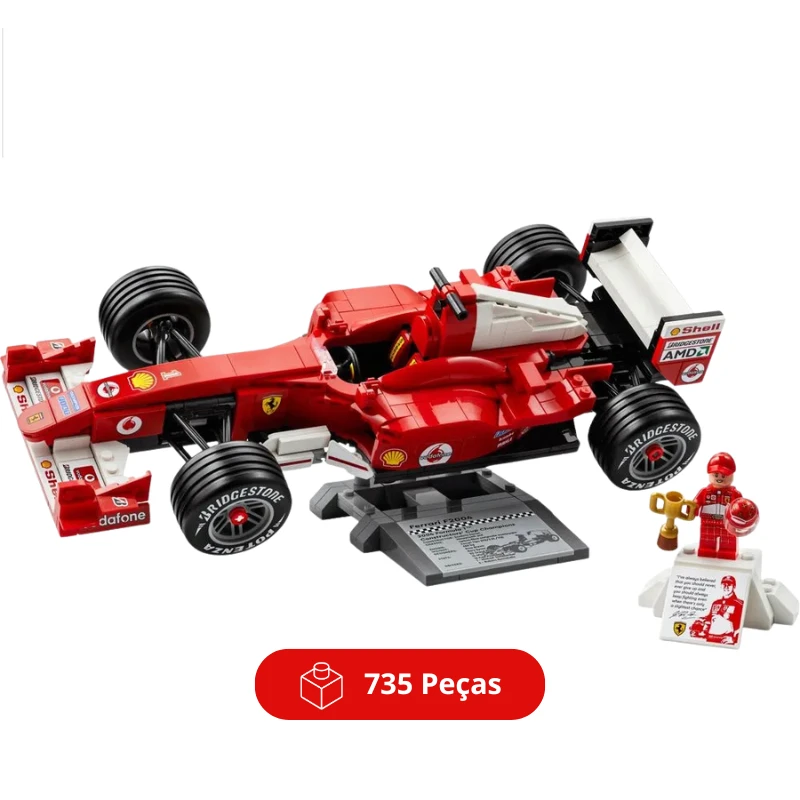 Fórmula 1 F2004 Michael Schumacher - 735 peças
