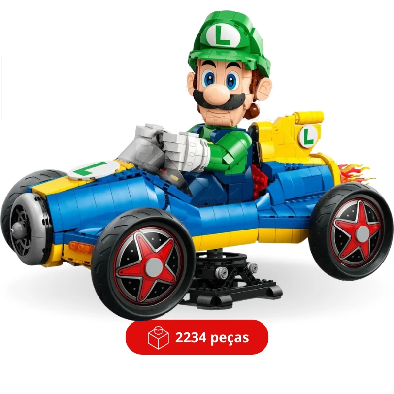 Mario Kart Luigi - 2234 peças