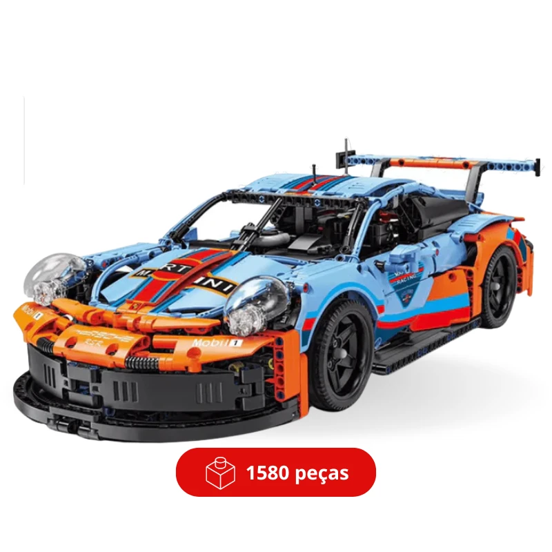 Porsche 911 RSR Martini - 1580 peças